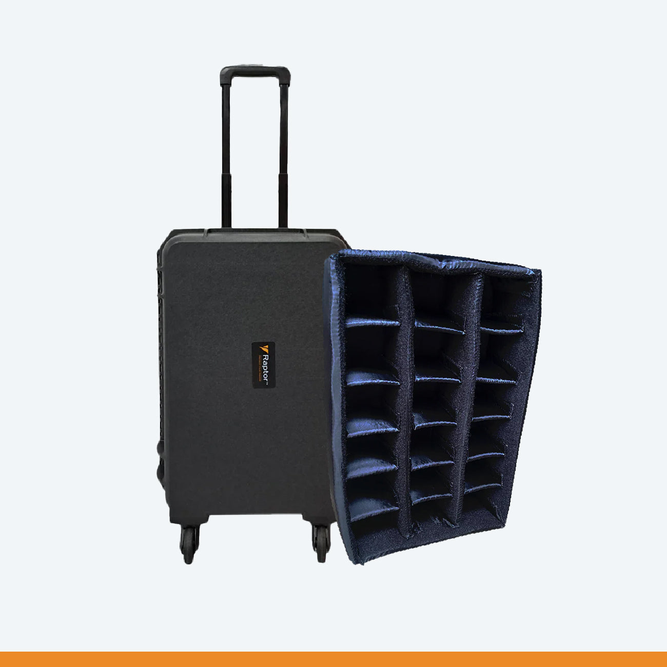 Raptor Case Air Trolley 6500 + Divider Bundle
