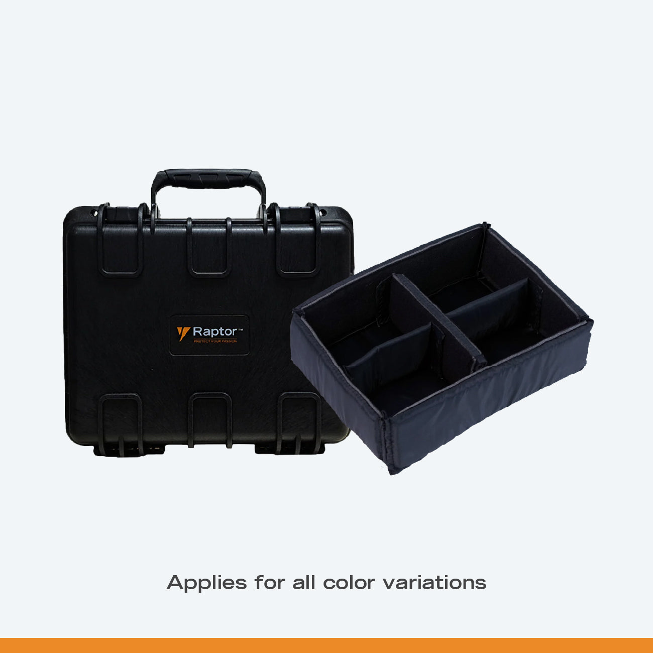 Raptor Case Extreme Hand Carry 300x + Divider Bundle