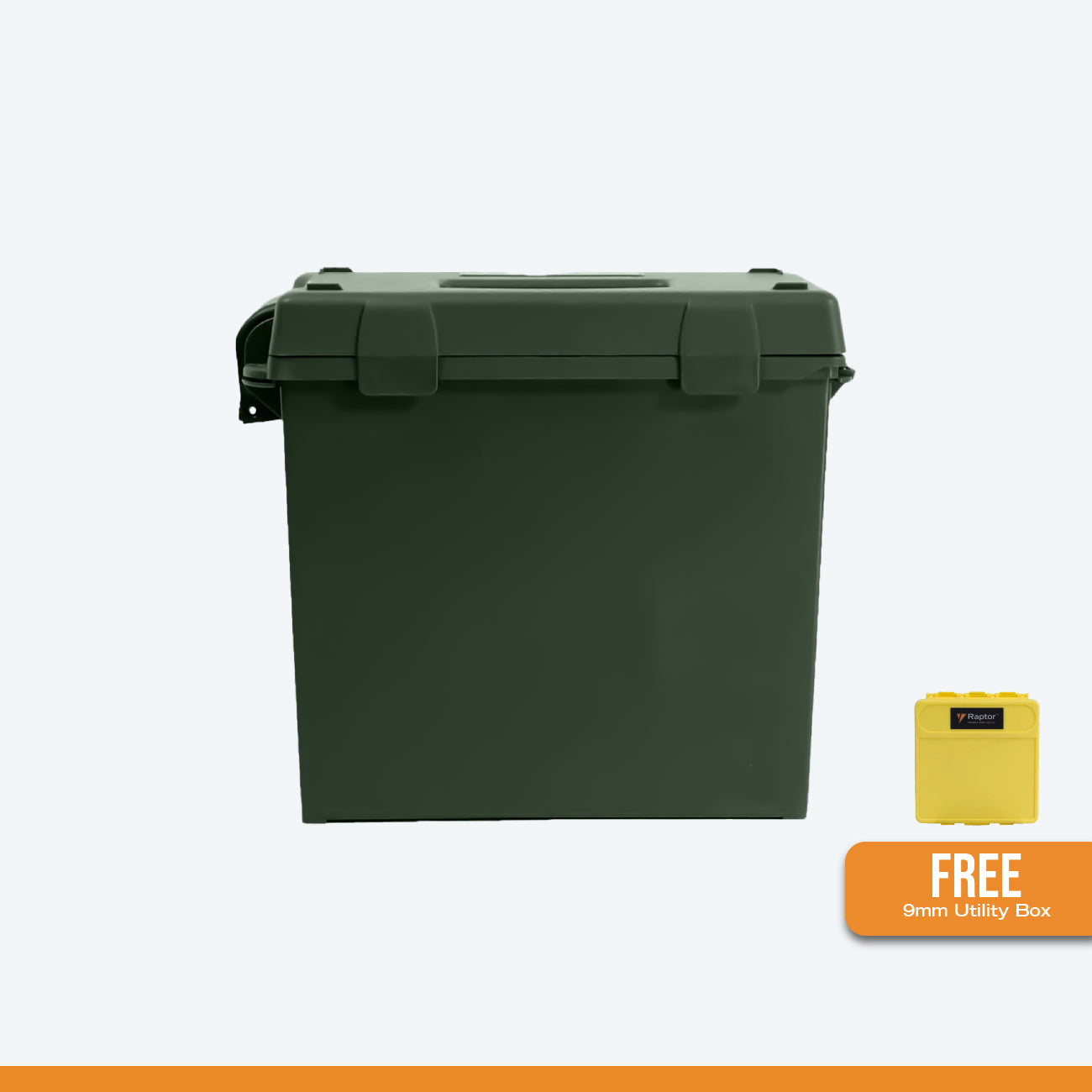 Raptor Case Utility Tool Box 910 + 9mm Ammo Box