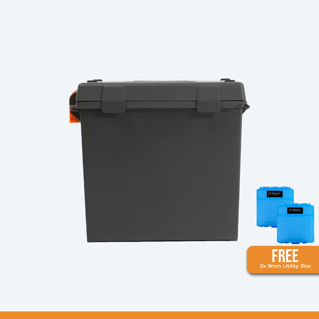 Raptor Case Utility Tool Box 910 + 9mm Ammo Box