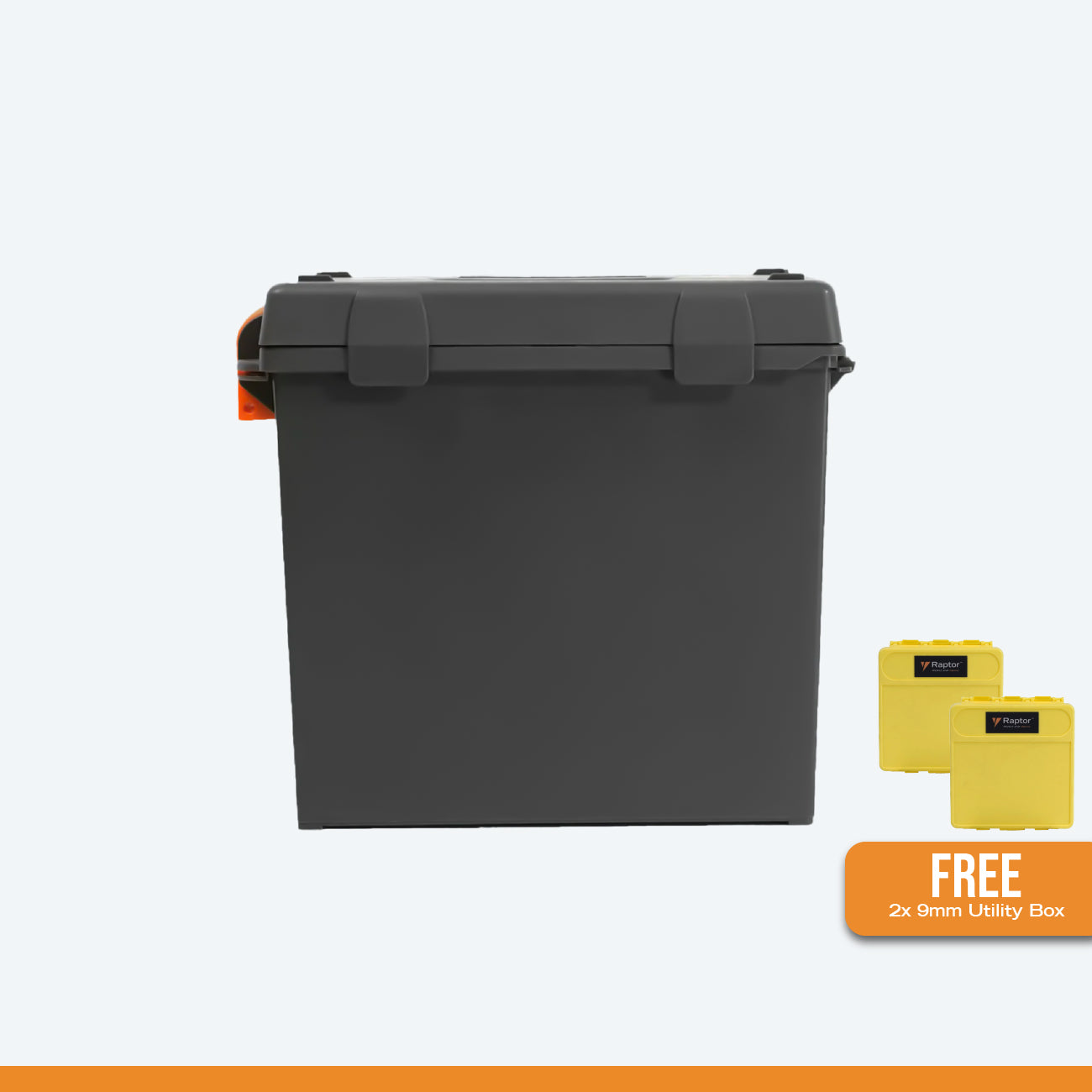Raptor Case Utility Tool Box 910 + 9mm Ammo Box