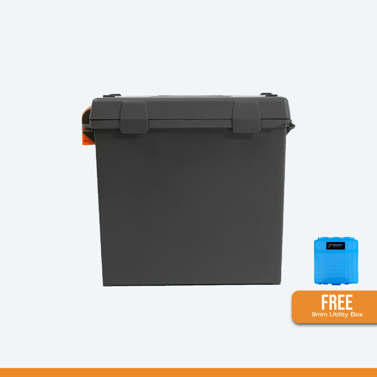 Raptor Case Utility Tool Box 910 + 9mm Ammo Box