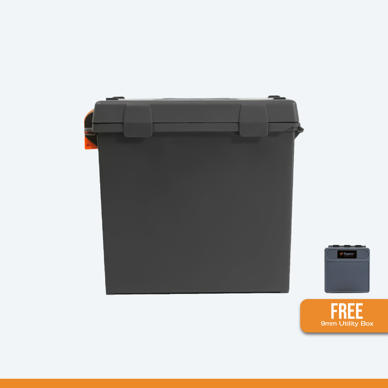 Raptor Case Utility Tool Box 910 + 9mm Ammo Box