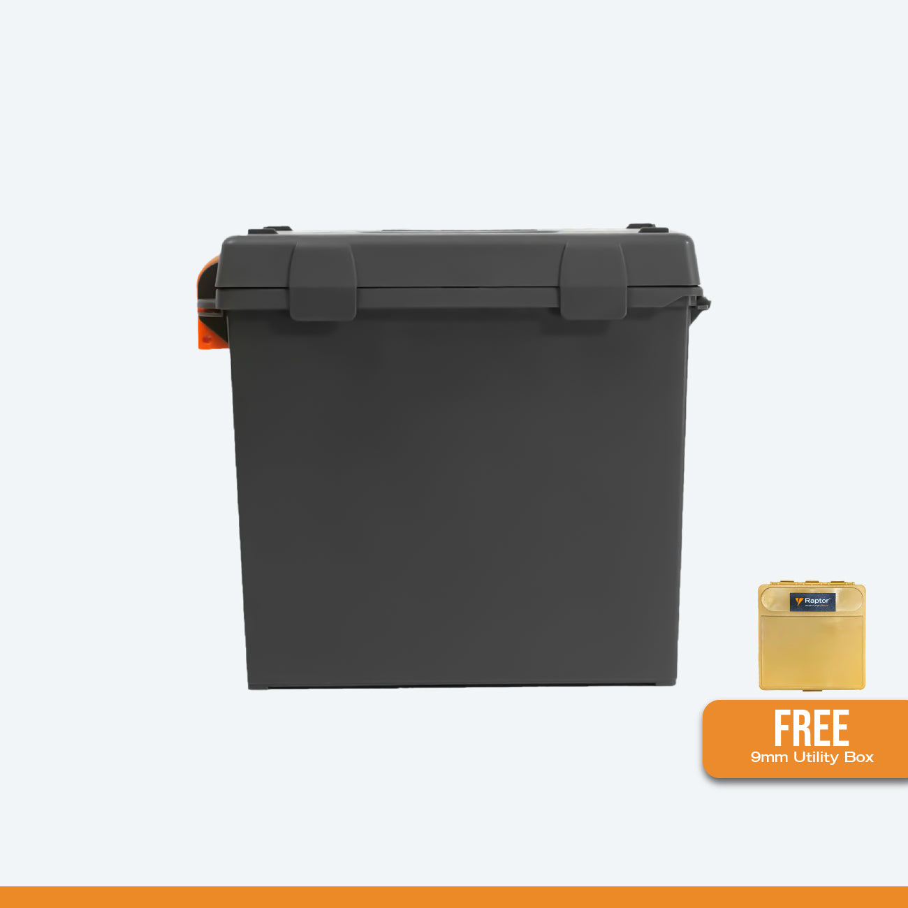 Raptor Case Utility Tool Box 910 + 9mm Ammo Box