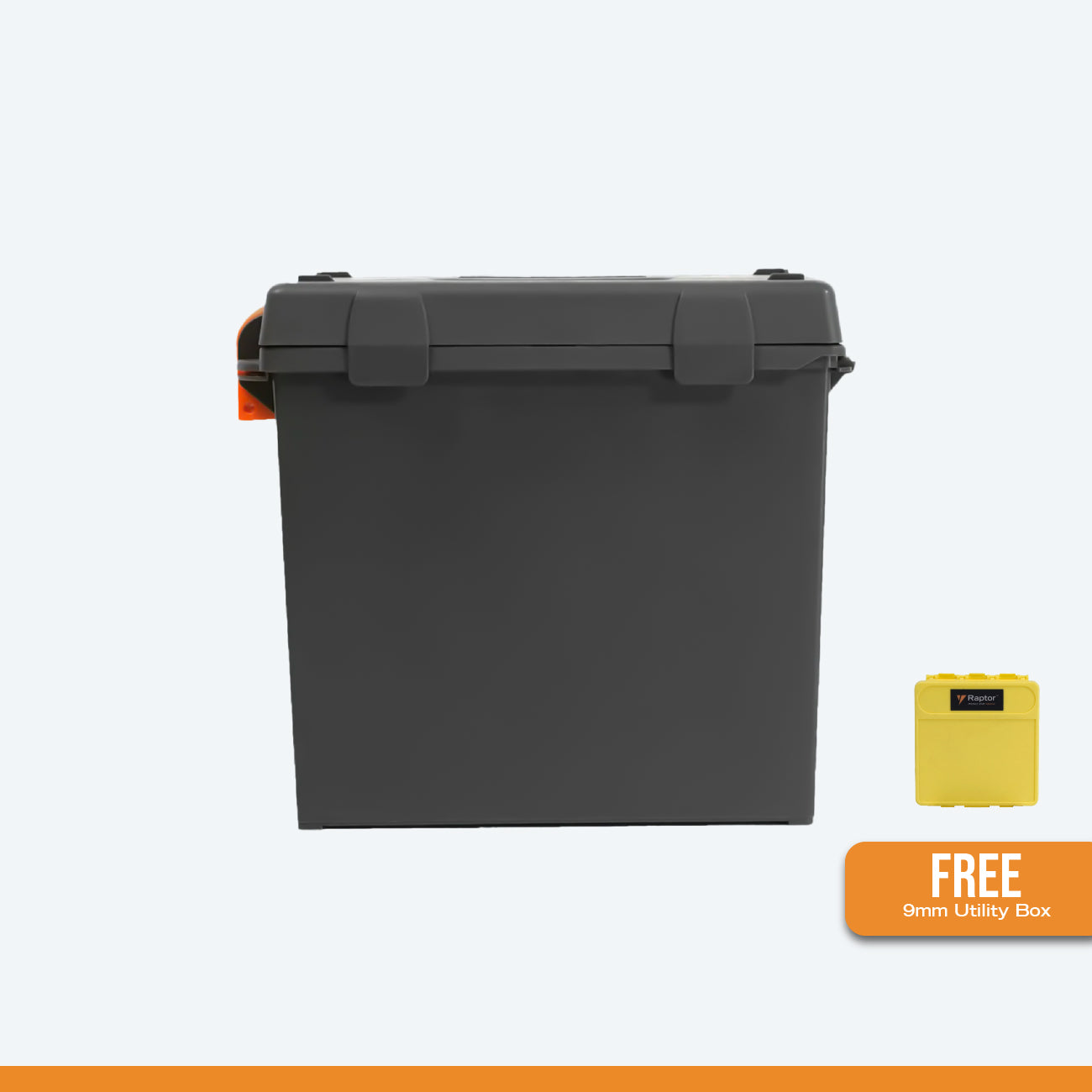 Raptor Case Utility Tool Box 910 + 9mm Ammo Box
