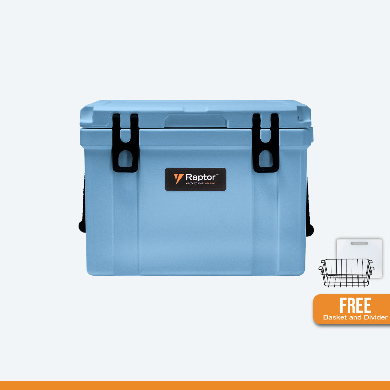 Raptor Cooler Arctic 25 + Basket and Divider Freebie Bundle