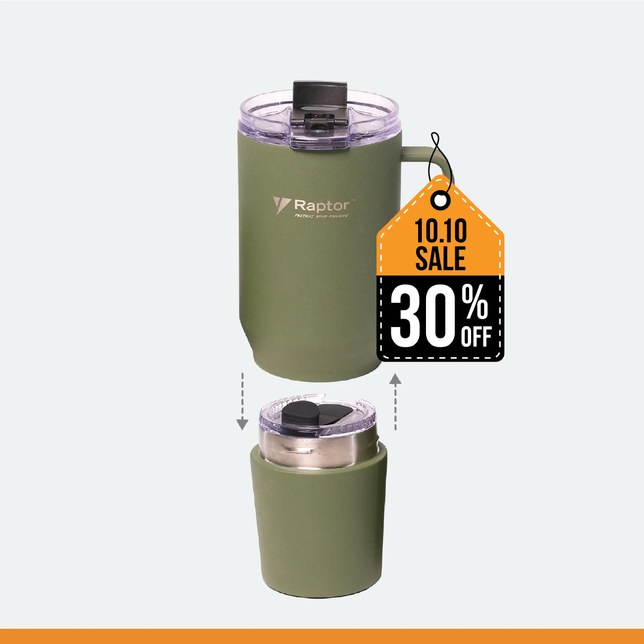 Raptor Drinkware Fusion Tumbler 28 oz