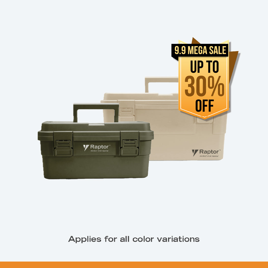 Raptor Case Utility Stackable Toolbox 6.5L + 15L Bundle