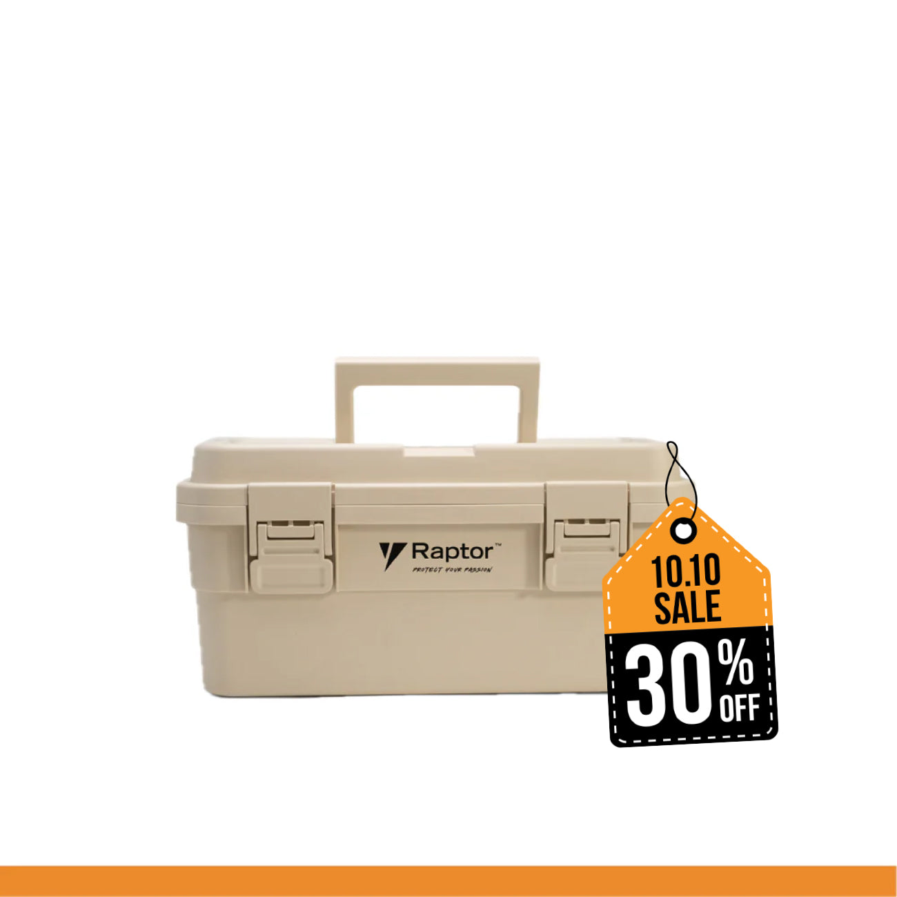 Raptor Case Utility 6.5L Stackable Tool box