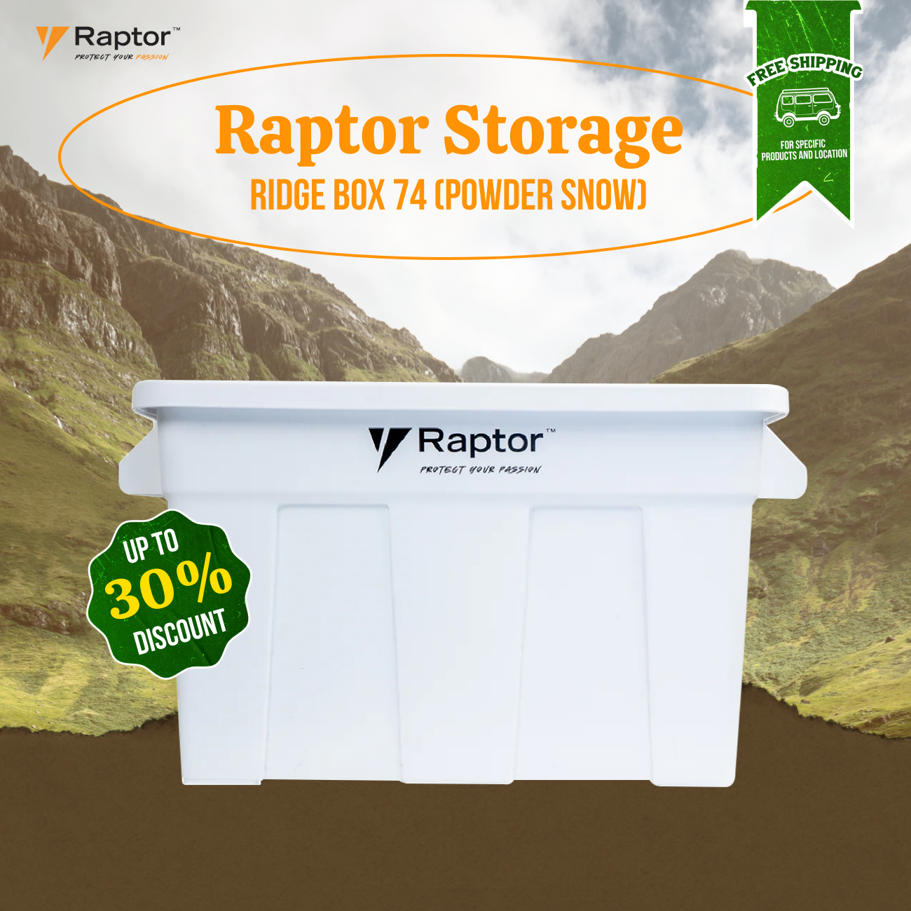 Raptor Storage Ridge Box 74