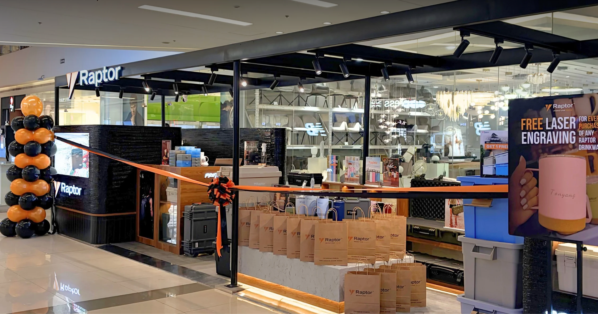 Raptor Opens Second Store in the Philippines at Festival Mall Alabang