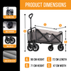Raptor Trekk Camping Trolley -Graphite Gray