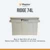 Raptor Storage Ridge Box 74 Buy 2, Get 50% off on 2nd Ridge Box | Raptor PH