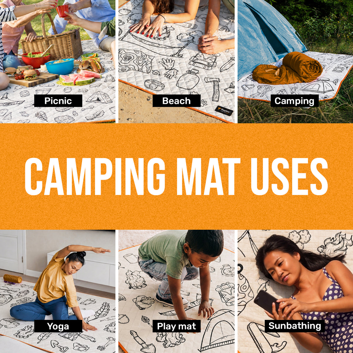 Raptor Terra Camping Mat