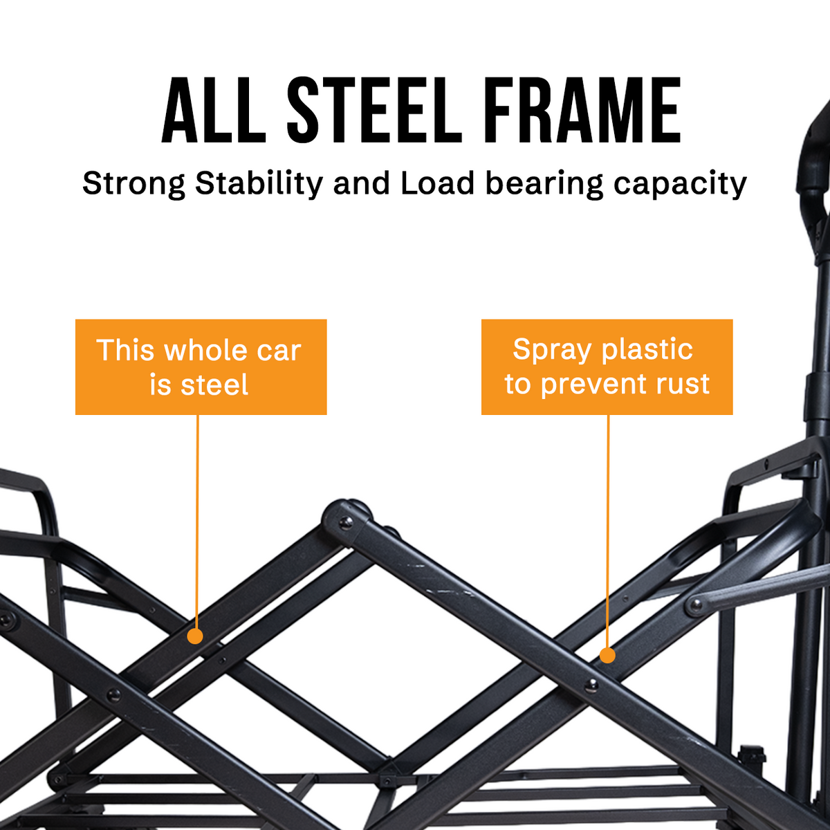 Raptor Trekk Camping Trolley -Graphite Gray