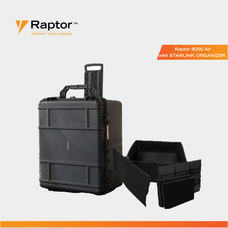 Raptor Case Air Trolley 8000