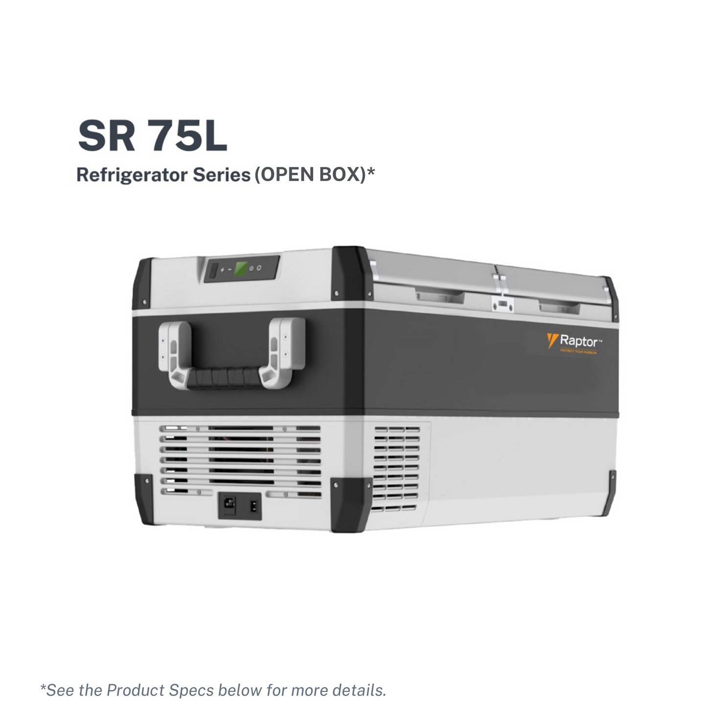 Raptor Smart Refrigerator - 75L (Open Box)