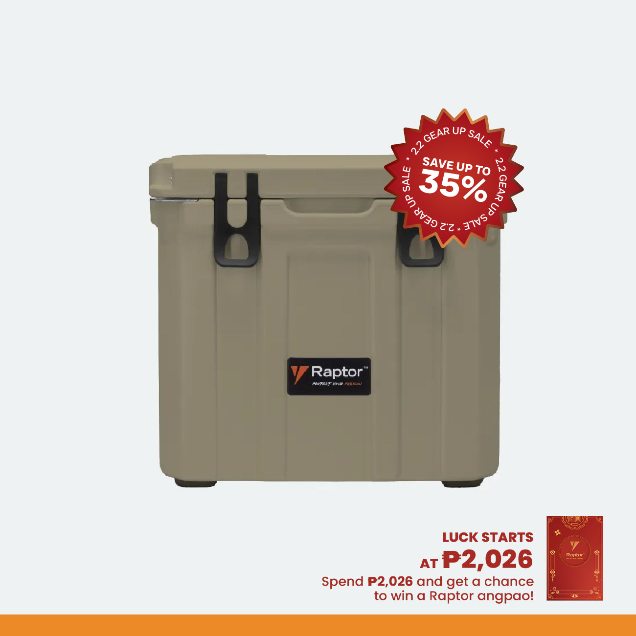 Raptor Cooler Arctic Trolley 35T