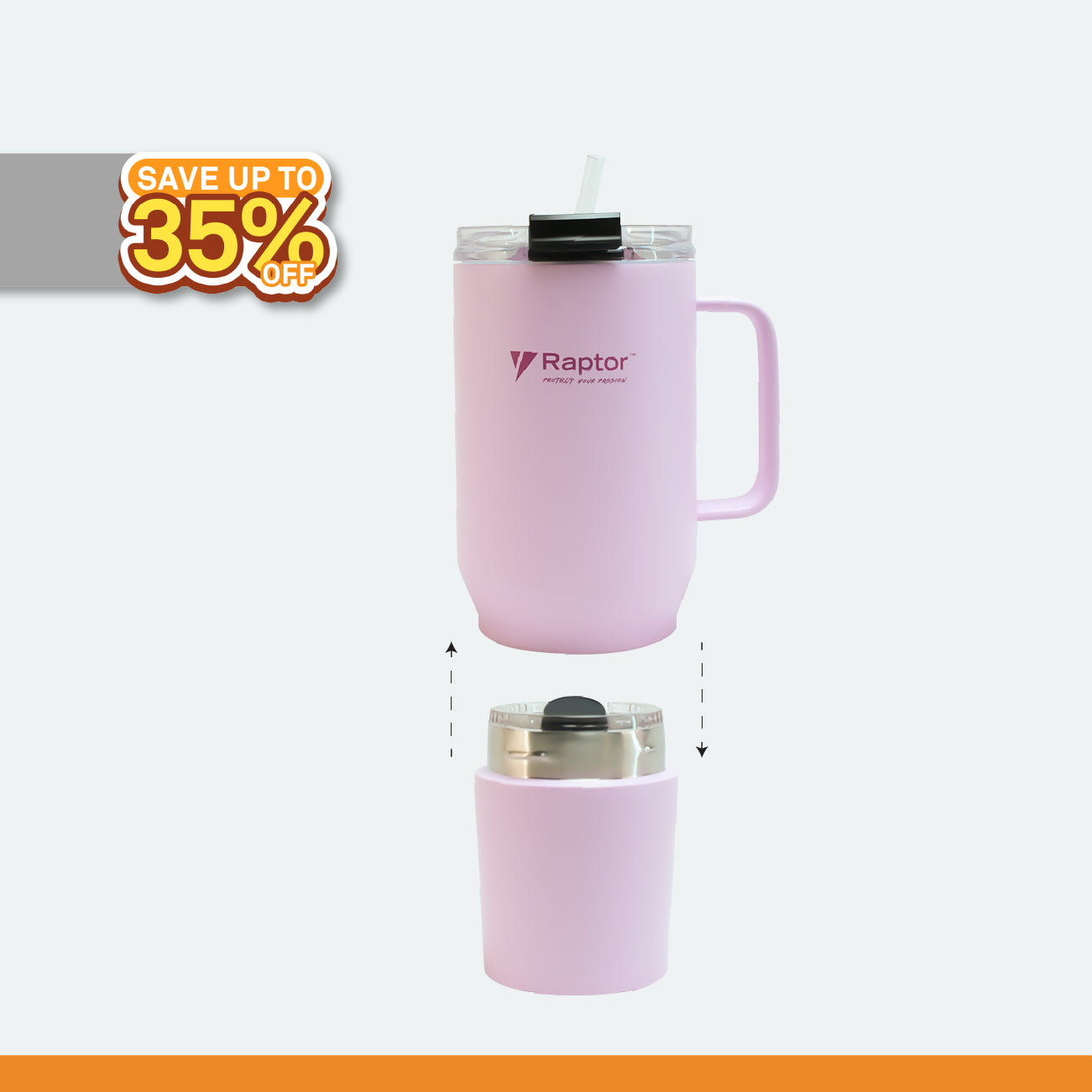 Raptor Drinkware Fusion Tumbler 28 oz