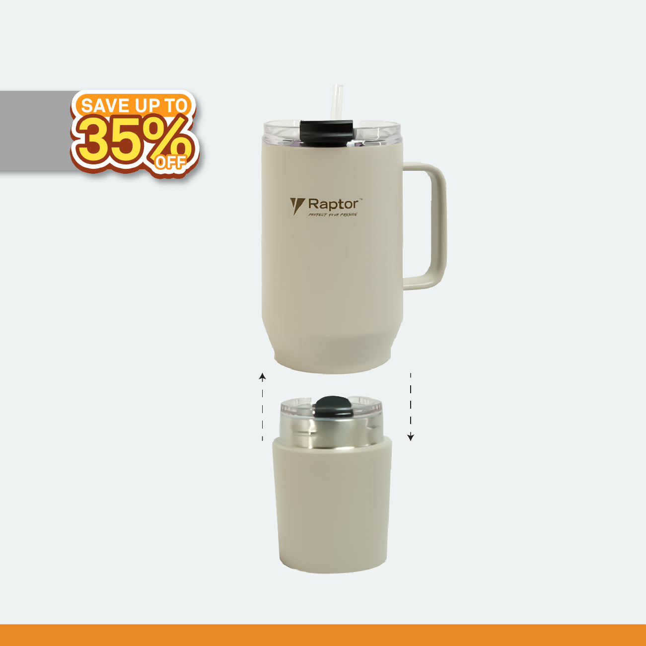 Raptor Drinkware Fusion Tumbler 28 oz