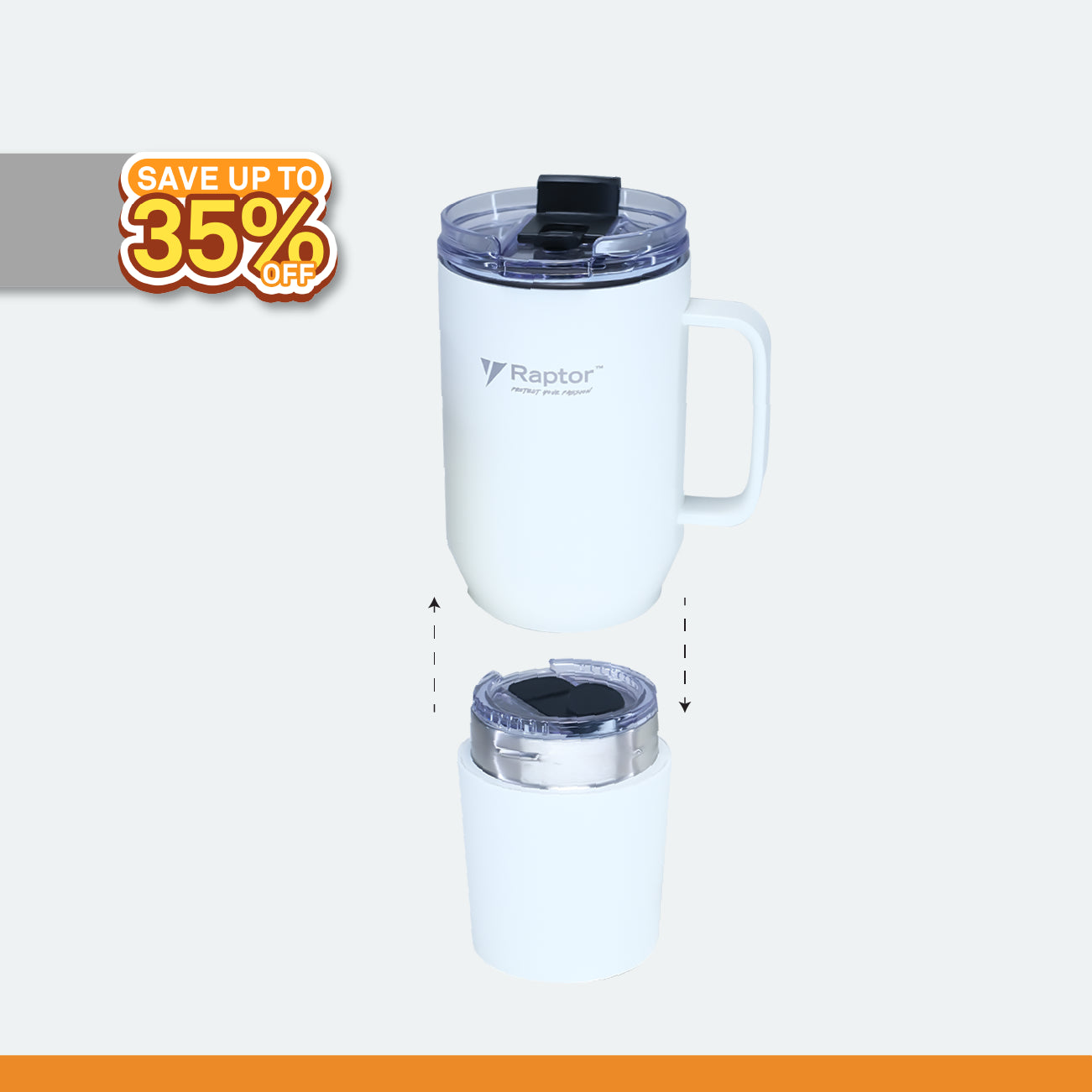 Raptor Drinkware Fusion Tumbler 28 oz