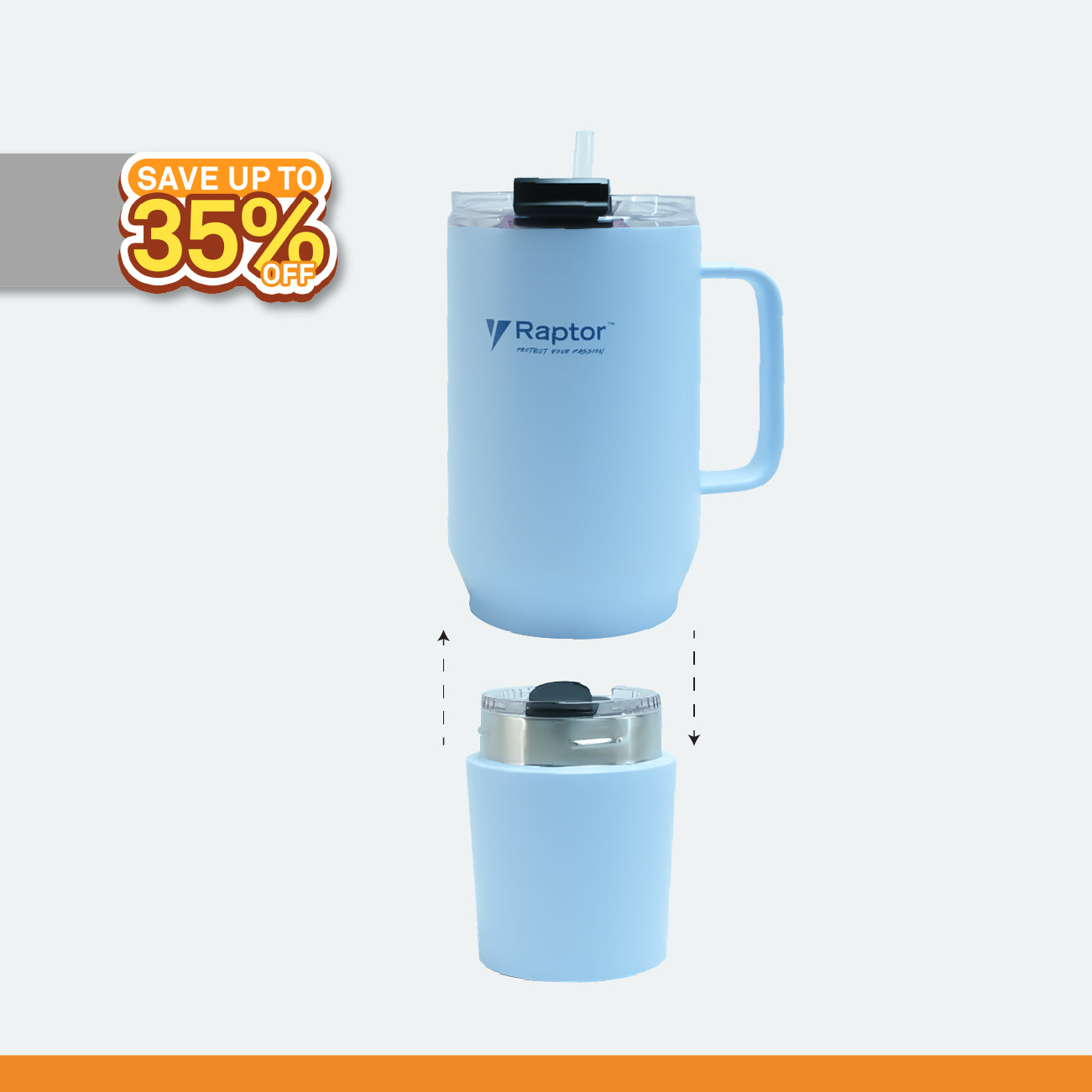 Raptor Drinkware Fusion Tumbler 28 oz