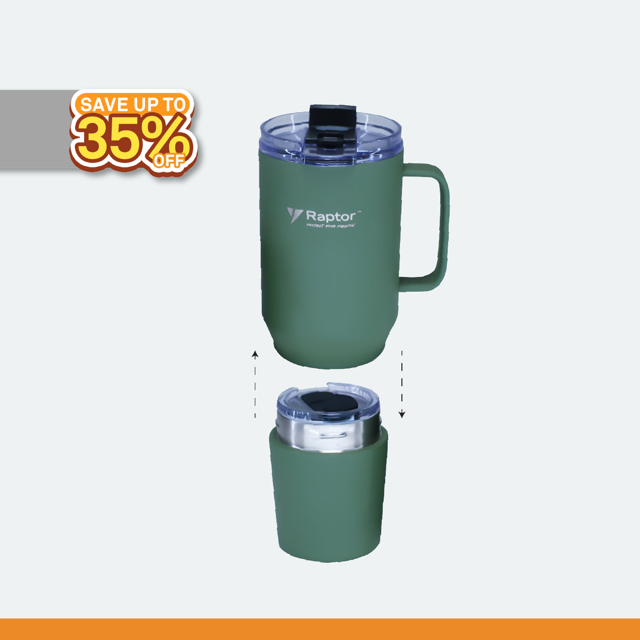 Raptor Drinkware Fusion Tumbler 28 oz