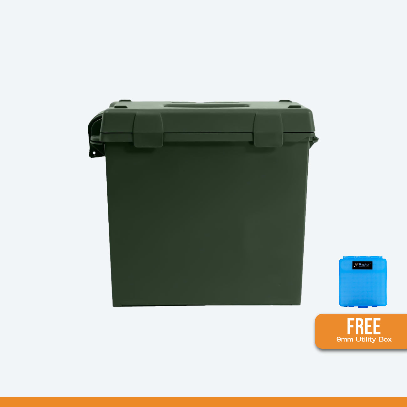 Raptor Case Utility Tool Box 910 + 9mm Ammo Box