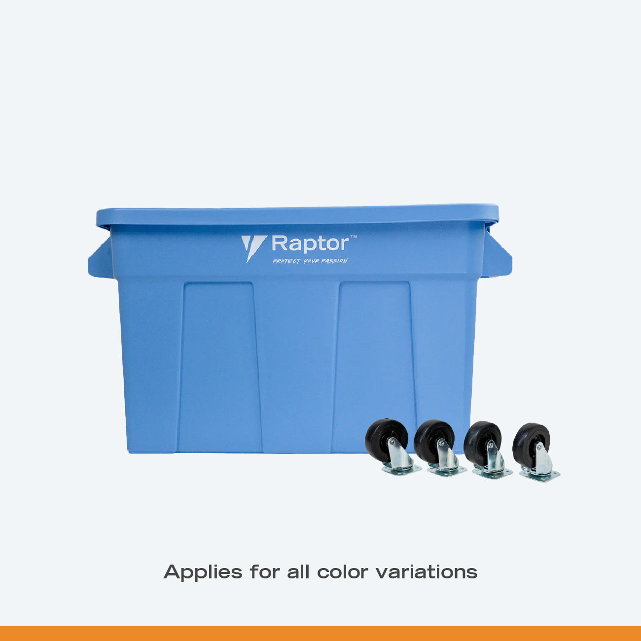 Raptor Storage Ridge Box 74 + Wheels Bundle