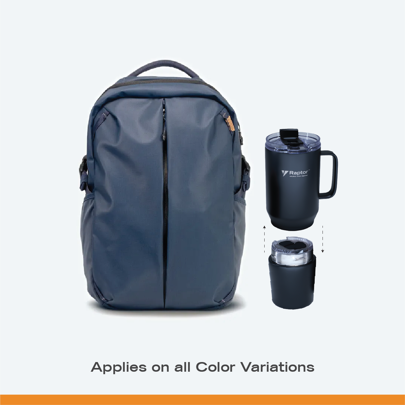Back To School Bundle Raptor Scout Voyager Blue + Fusion 28oz