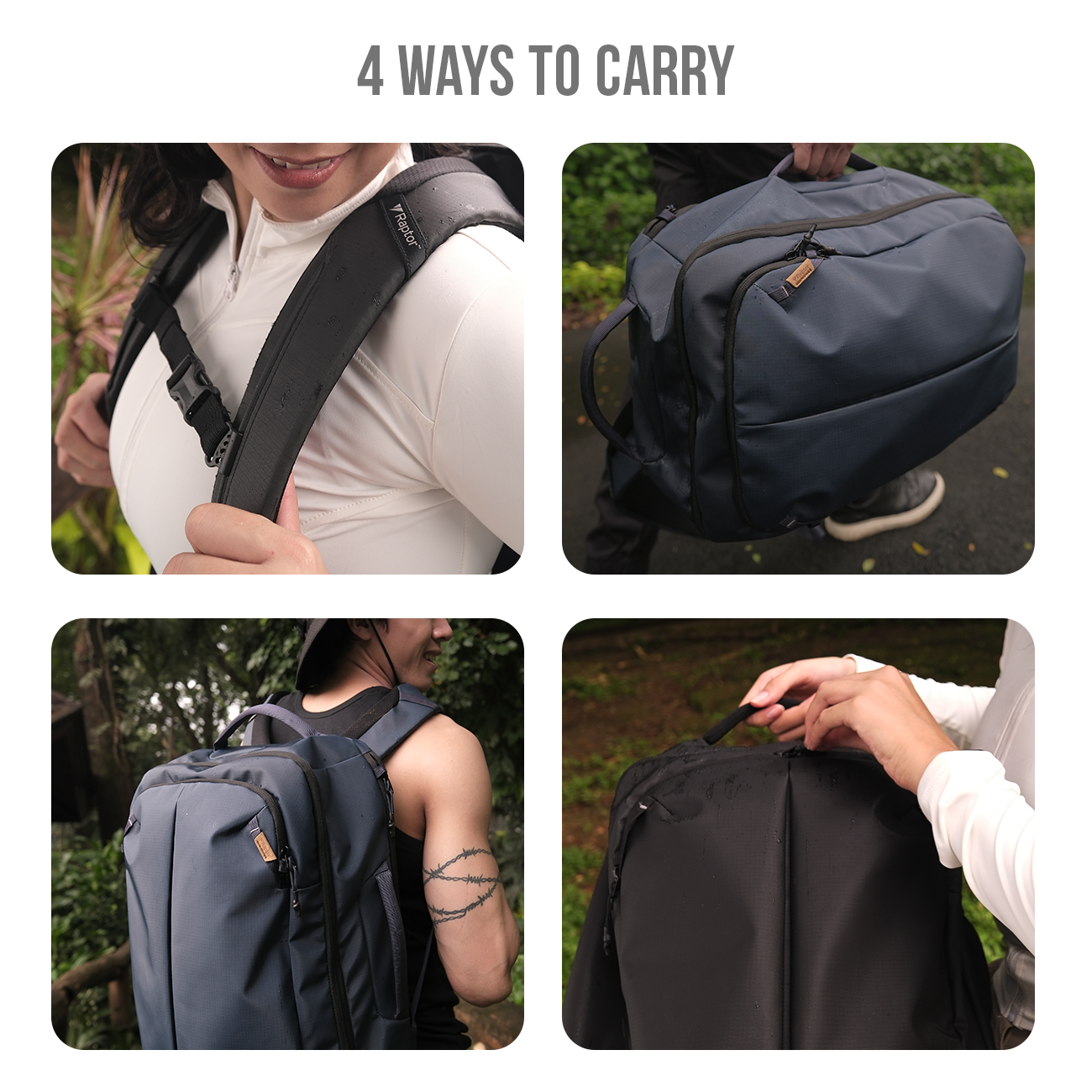 Raptor Roam Travel Backpack