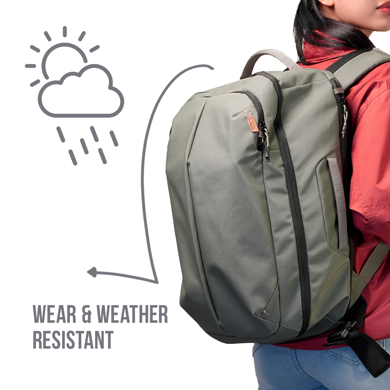 Raptor Roam Travel Backpack