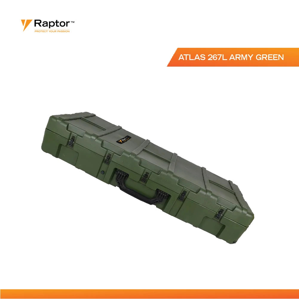 Raptor Atlas 257L Army Green protective case