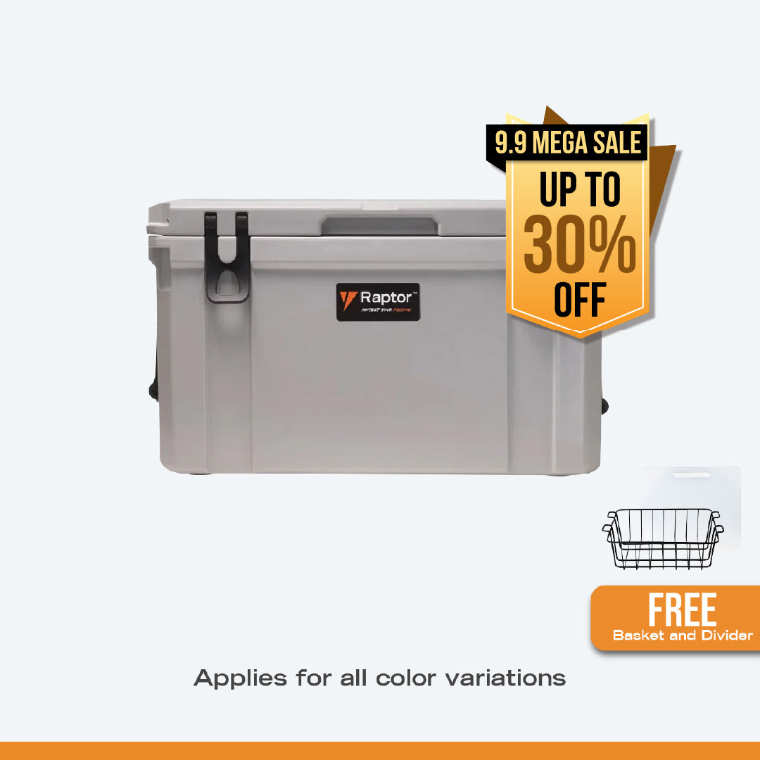 Raptor Cooler Arctic 45 + Free Basket and Divider Bundle