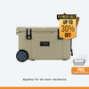 Raptor Cooler Arctic 55T + Free Basket and Divider Bundle
