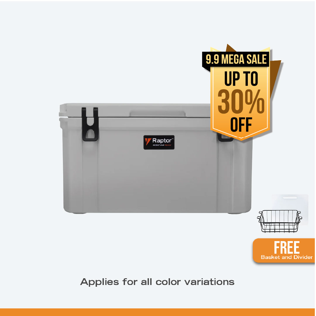 Raptor Cooler Arctic 75T + Free Basket and Divider Bundle
