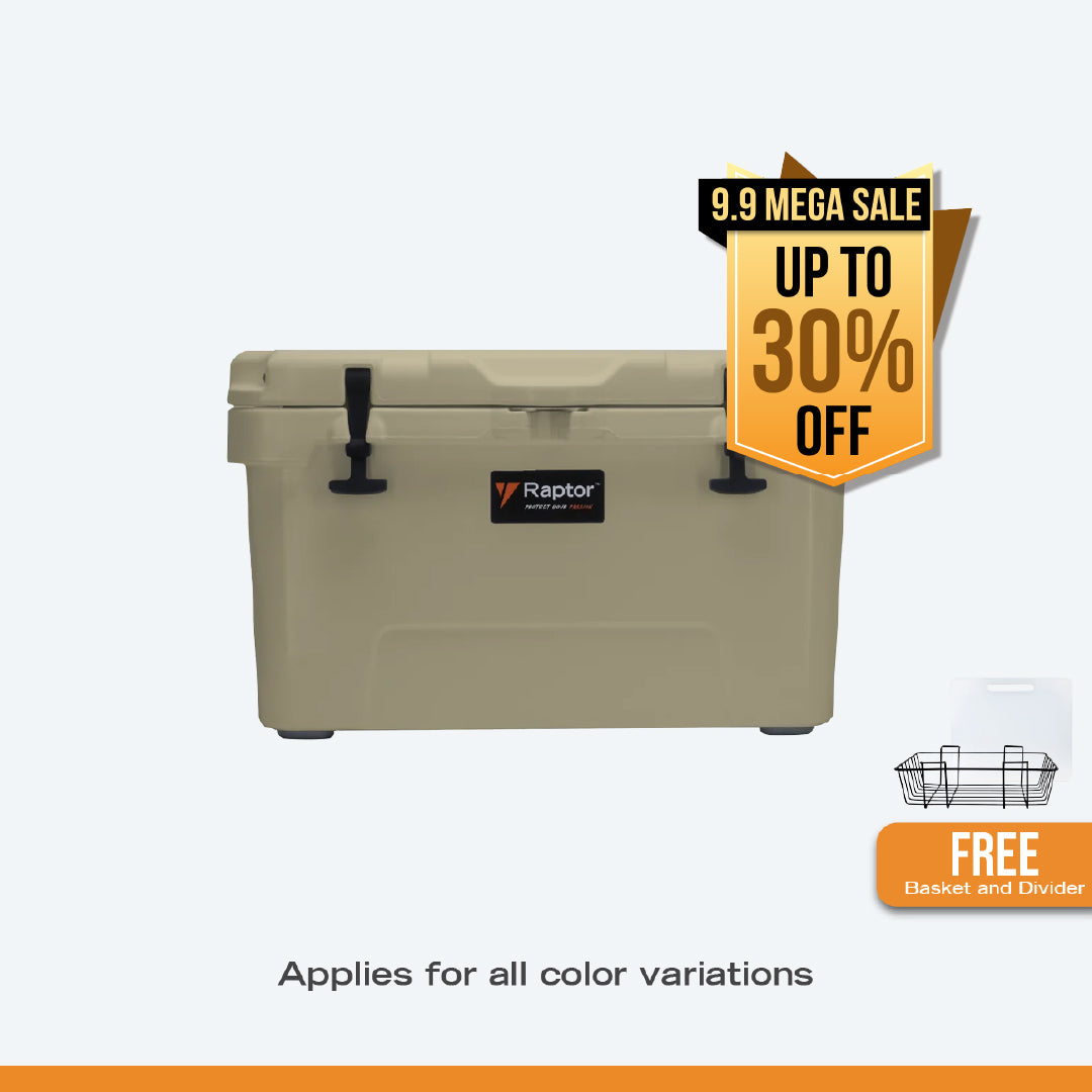 Raptor Cooler Polar 45 + Free Basket and Divider Bundle