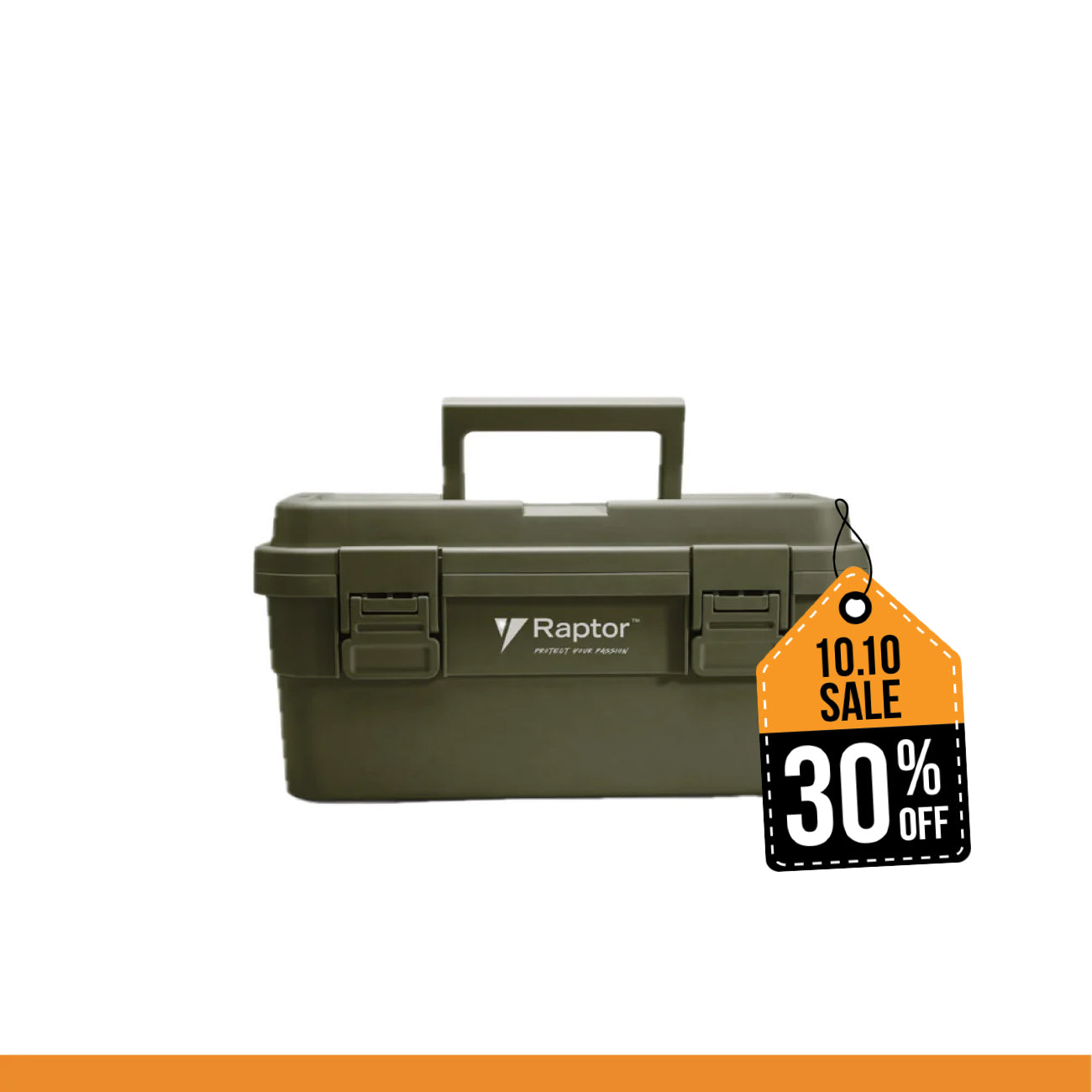 Raptor Case Utility 6.5L Stackable Tool box