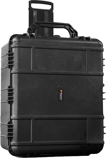 Black Large Raptor 8000 Air Hard Case