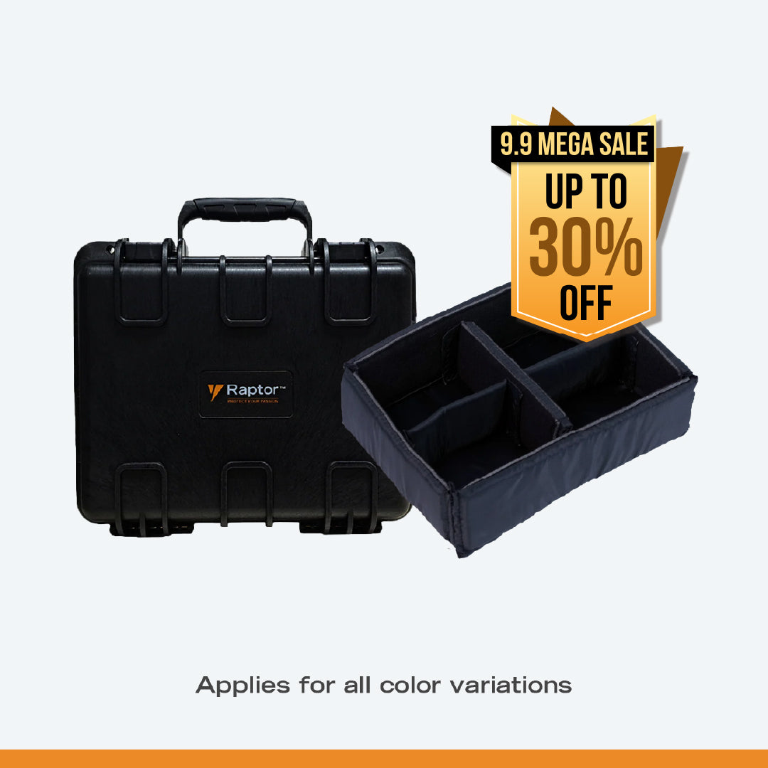 Raptor Case Extreme Hand Carry 300x  + Divider Bundle