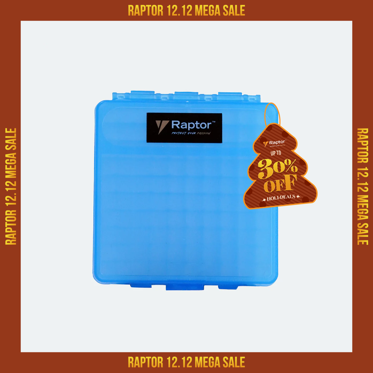 Raptor Case Utility Ammo Box 38 Special