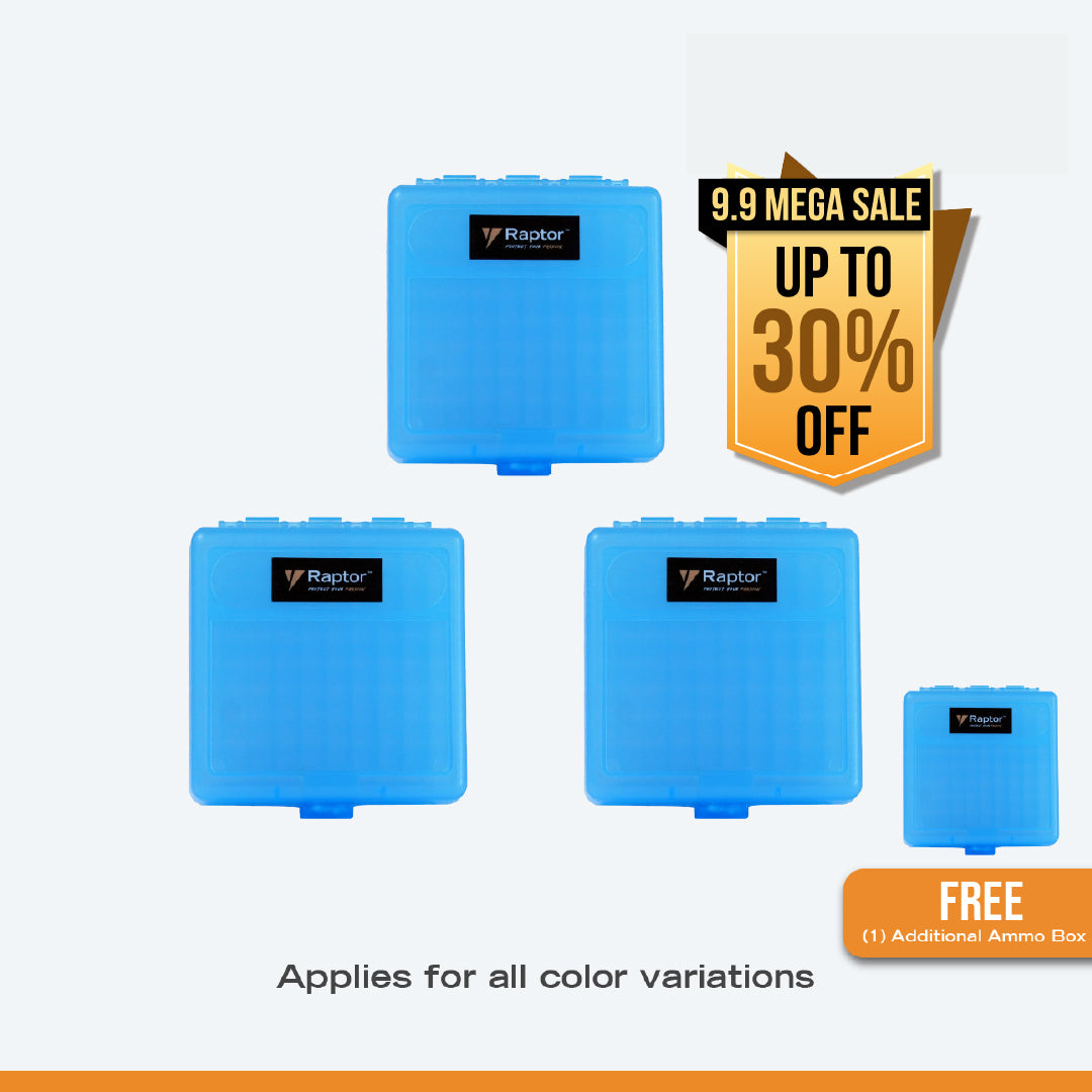 Raptor Case Utility Ammo Box 5.56mm - Buy 3 Get 1 Free Bundle