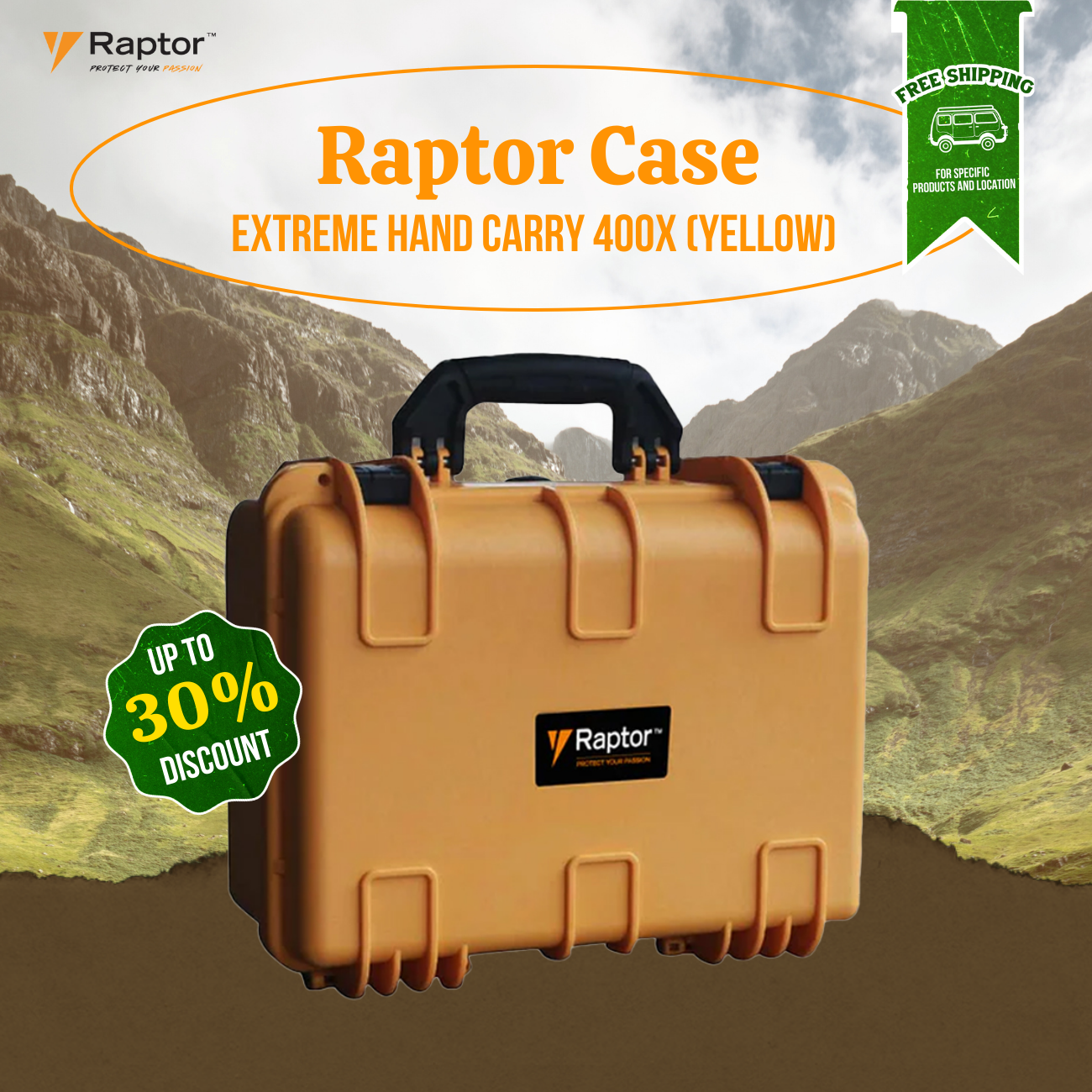 Raptor Case Extreme Hand Carry 400x