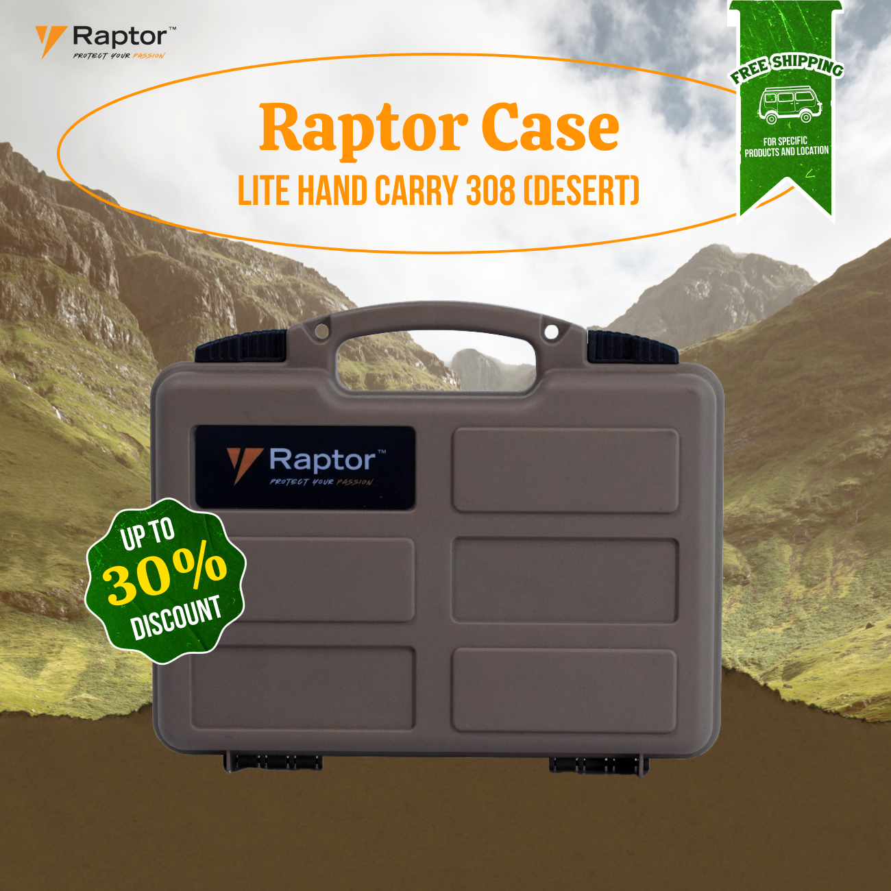 Raptor Case Lite Hand Carry 308