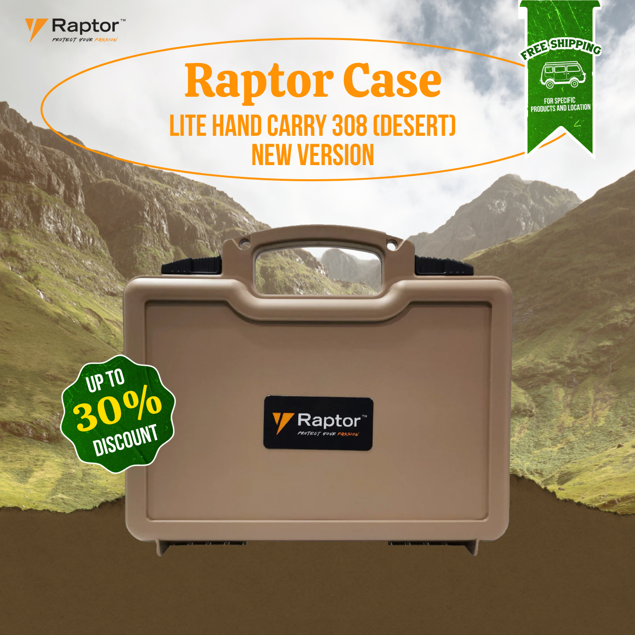 Raptor Case Lite Hand Carry 308