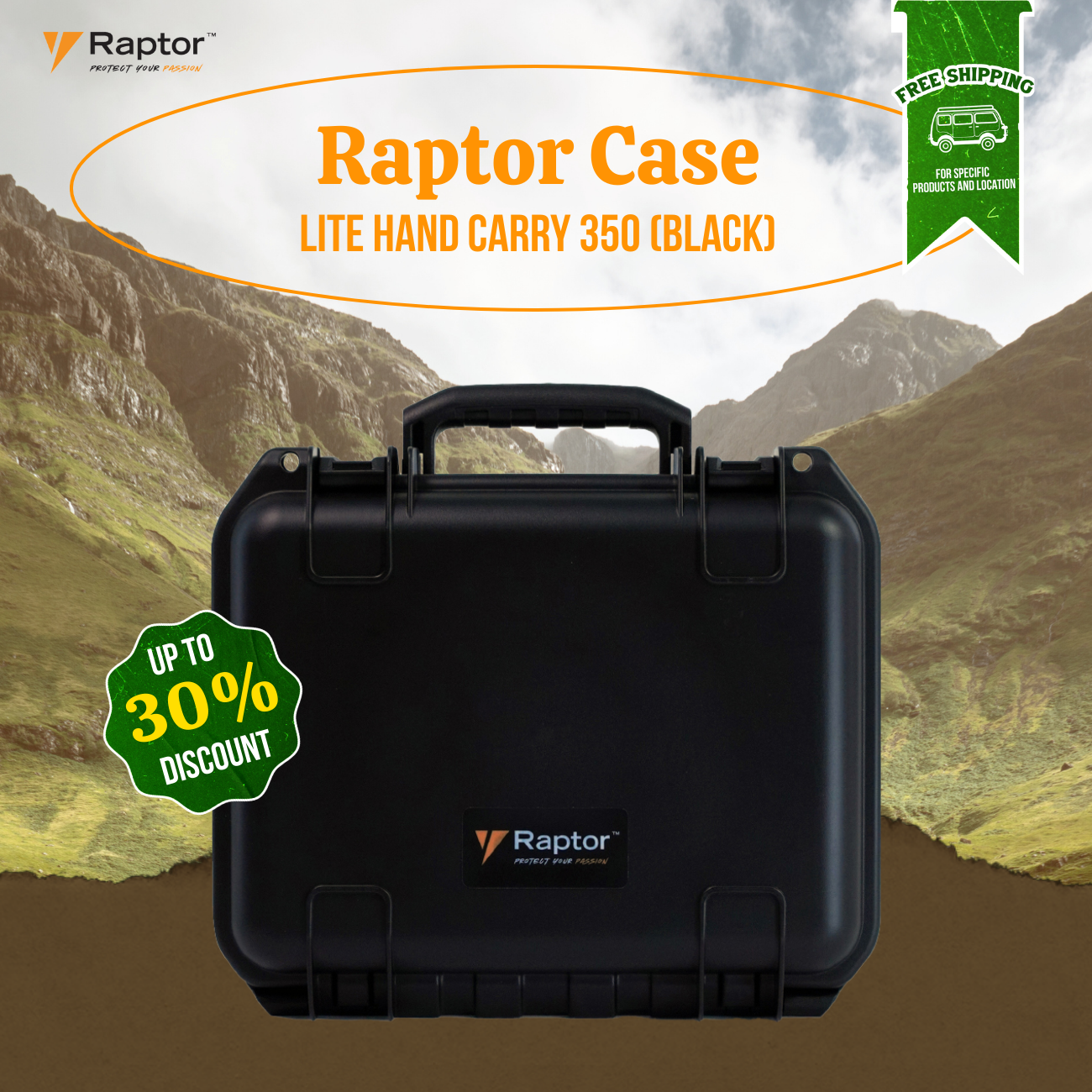 Raptor Case Lite Hand Carry 350