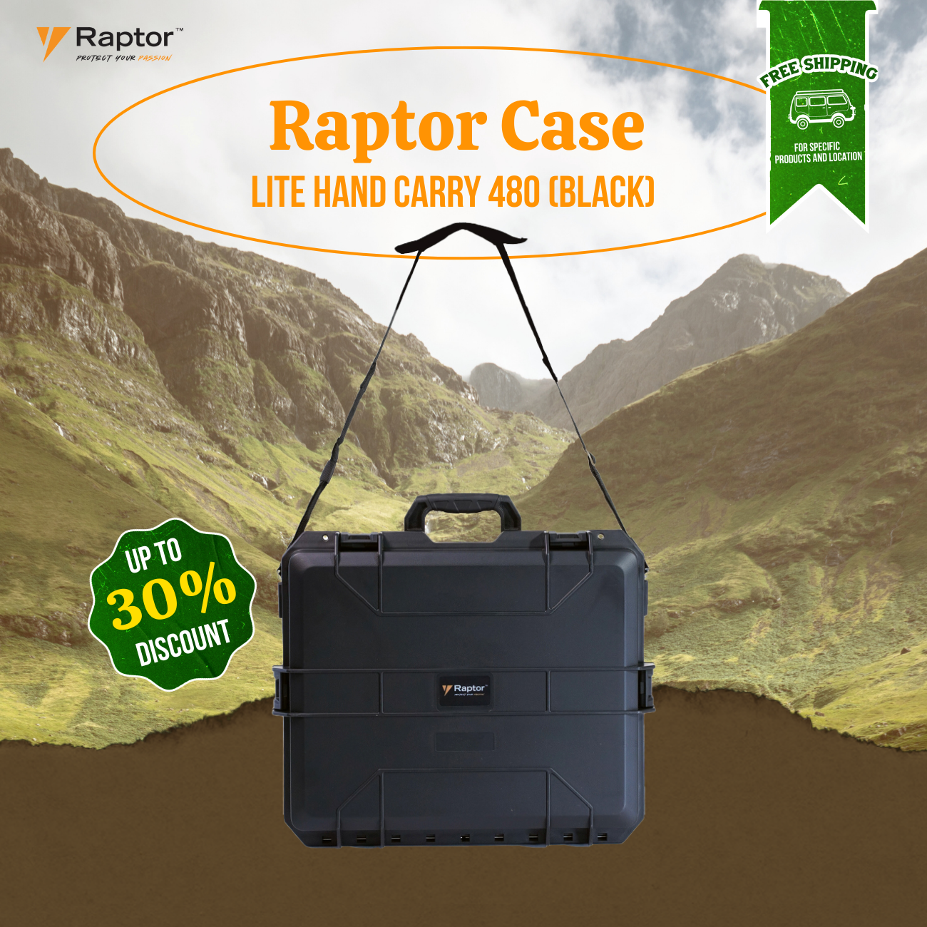 Raptor Case Lite Hand Carry 400