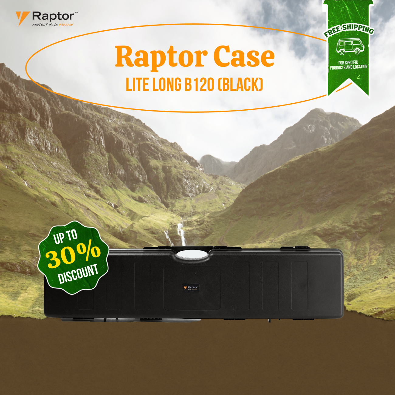 Raptor Case Lite Long B120