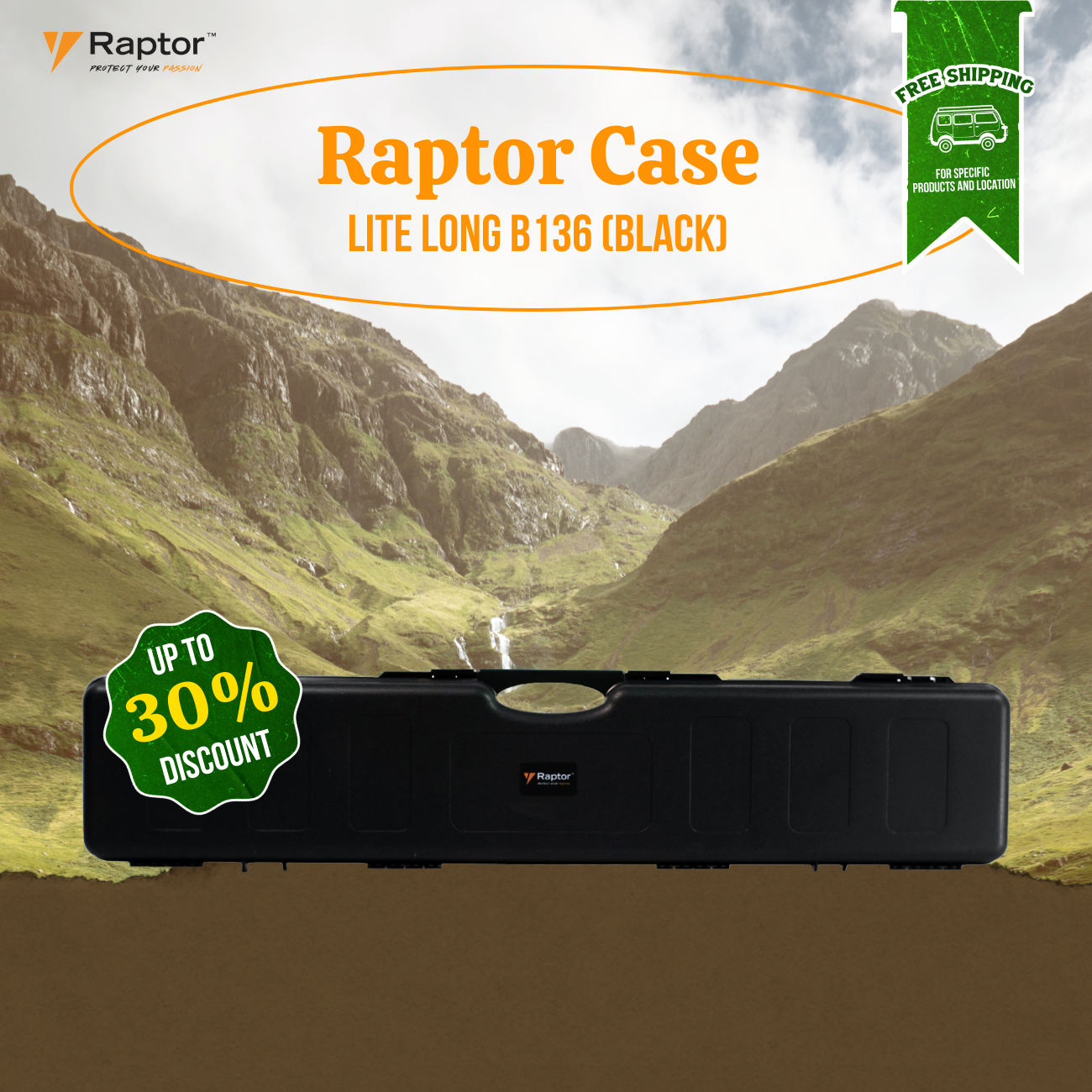 Raptor Case Lite Long B136