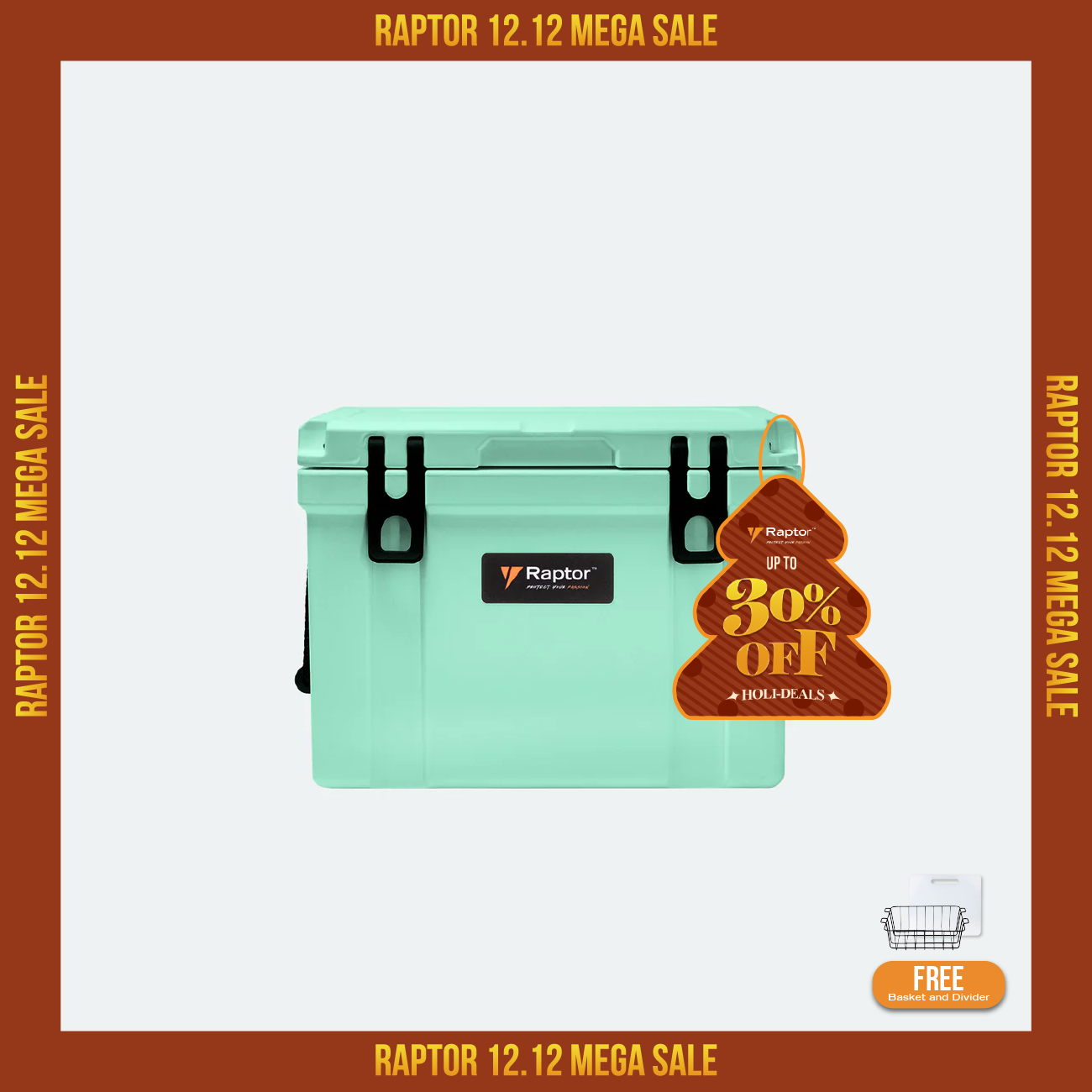 Raptor Cooler Arctic Hand Carry 25